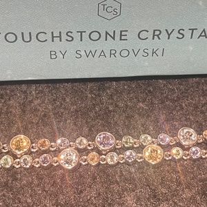 Touchstone crystal bracelet